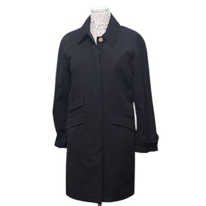 Michael Michael kors black lined Long jacket size S